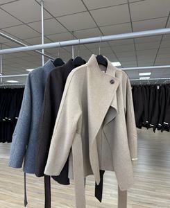 Nouveau Manteau Trench en <span class=keywords><strong>Laine</strong></span> pour Femme, Collection Hiver 2026 Printemps, Élégant Manteau en Cachemire, Manteau Trench Luxueux pour Femme - Product Image 1