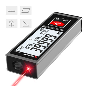 เครื่องวัดระยะแบบเลเซอร์ใช้ในบ้าน SW-BT เครื่องเรนจ์ไฟเออร์ขนาดเล็กพร้อมมุมดิจิตอลแบบพกพาเครื่องมือมาตรระยะทางแบบชาร์จไฟได้ - Product Image 1