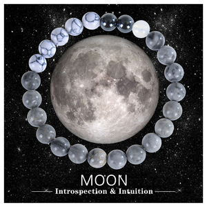 Wholesale Custom Elastic Earth <b>Beads</b> <b>Bracelet</b> Jewelry Stone <b>Bracelet</b> <b>Men</b> String Eight Planets Natural Stone <b>Bracelet</b> - Product Image 5