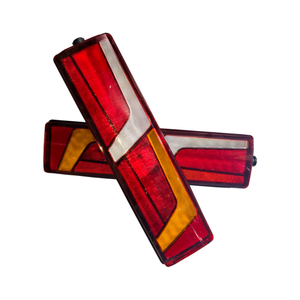 ไฟท้ายรถบรรทุก Shacman Delong M3000S X5000 X6000 แบบ LED สีแดงเต็มรูปแบบ 24V พร้อมไฟเบรกและไฟถอย - Product Image 2