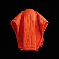 Couverture matelassée 4-en-1 portable pour le trail, poncho, sac de couchage, sous-édredon de hamac, couette gonflable d'extérieur pour la randonnée, le camping, les voyages, vente en gros, OEM