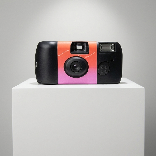 35mm Film Disposable Camera with Flash Retro Disposable Camera Custom Logo for Wedding