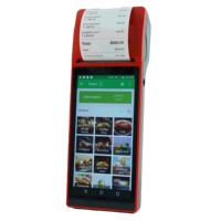 Terminal d'imprimante Pos Machine sans fil 4g pour restaurant réception et impression de commandes en ligne GloriaFood WooCommcerce