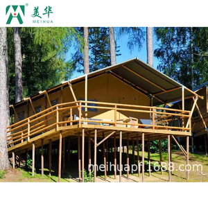 Carpa Extensible Meihua Tipo Casa, 1 Dormitorio, 1 Sala de Estar, Estructura de Aleación de Aluminio, Impermeable para las Cuatro Estaciones, para Campamento al Aire Libre - Product Image 5
