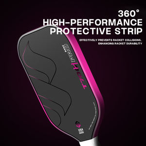 Raquette de pickleball portable pour enfants GEN3, 16 mm, polypropylène flottant, nid d'abeilles, fibre de carbone, noyau en mousse EVA à cellules fermées, USAPA - Product Image 3
