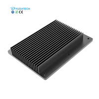 Dissipateur thermique LED profilé aluminium haute puissance, dissipateur thermique à ailettes en aluminium extrudé CNC personnalisé