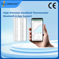 Handheld T Type Thermocouple Thermometer 0.01C Resolution Logger for Ultra Low Freezer Cryogenic Measurement