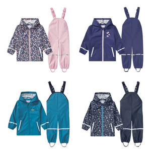 Costume imperméable pour enfant, salopette imperméable pour bébé, pantalon pour enfant en bas âge, combinaison pour fille, ensemble <span class=keywords><strong>veste</strong></span> et pantalon pour garçon, vêtements de pluie pour enfants - Product Image 1