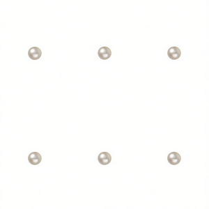 Orecchini a perno con perle finte, rotondi bianchi da 7 mm, gioielli classici da donna per l'uso quotidiano - Product Image 1