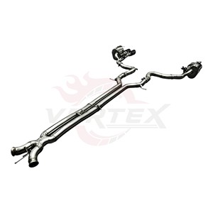 ท่อไอเสีย Vortex Performance Catback สำหรับ Panamera 971 ปี 2017-2024 ทำจากสแตนเลส ปลายสีดำ - Product Image 4