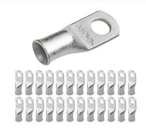Borne de câble en cuivre pur homologuée UL avec embout en forme d'entonnoir, insertion facile des fils, haute conductivité pour connexion de <span class=keywords><strong>batterie</strong></span> - Product Image 2