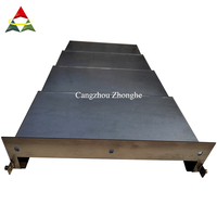 Couverture de protection télescopique en acier pour glissière