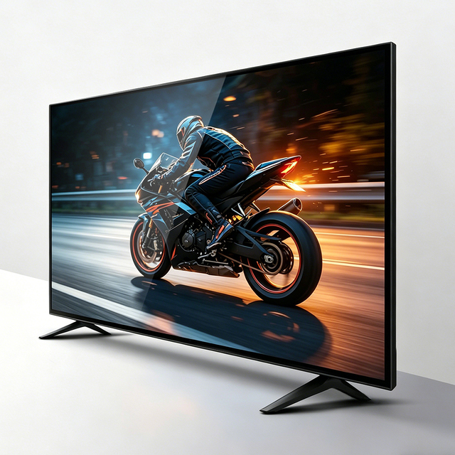55 Inch 4K UHD HDR Google TV WebOS/Android Wi-Fi/USB Tempered Glass Protection Ultra Narrow Bezel Dolby Audio Bathroom Use