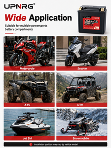 Batterie de démarrage de moto personnalisée LOGO 12,8 V YT4 YT5 YT7 LiFePO4 500CCA 4Ah 5Ah 7Ah – Remplacement de batterie au plomb-acide - Product Image 6