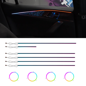 Éclairage d'ambiance RGBIC pour voiture, directement de l'usine, pour Lynk & Co 06 2020-2024, décoration intérieure, bande LED - Product Image 1