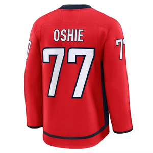 Jersey de Hockey Urbano de Alta Gama 2025, Nuevo, de Washington, Color Rojo # 8 # Uniforme Deportivo Atlético Cómodo y Transpirable de Malla Retro con 77 Puntadas Bordadas - Product Image 6