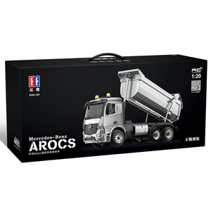 Camión Volquete <span class=keywords><strong>RC</strong></span> Autorizado por Aroc Bez, Escala 1/20, Modelo E590-003, 2.4G, Aleación Metálica, con Volquete Basculante, Modelo de Ingeniería - Product Image 6