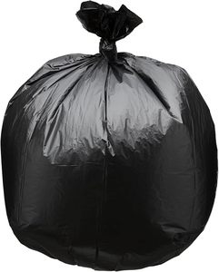 Sacs poubelles noirs 42-55 gallons, résistants, en PEHD 1,5 mil, anti-fuite et anti-humidité, non parfumés, pour cuisine, salle de bain et expédition - Product Image 3
