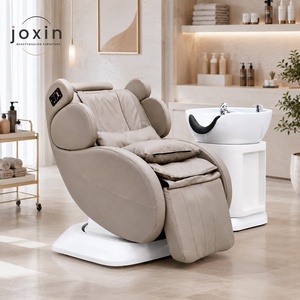 Fauteuil de lavage de cheveux moderne en cuir PU de haute qualité avec bol en céramique pour salon de coiffure – Nouveau fauteuil de shampoing pour <span class=keywords><strong>coiffeur</strong></span> - Product Image 4