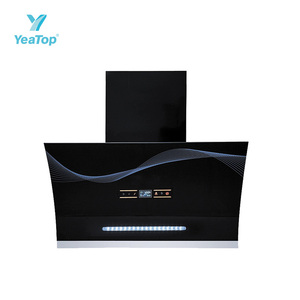 Campana Extractora Eléctrica <span class=keywords><strong>de</strong></span> Pared para Cocina, Acero Inoxidable, Succión Lateral, Autolimpieza, Control Táctil - Product Image 4