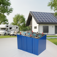 Sel Baterai LiFePO4 EU Stock WYD Brand 3.2V 280Ah Grade A 10000-Cycle untuk Paket Baterai Surya Off-Grid DIY