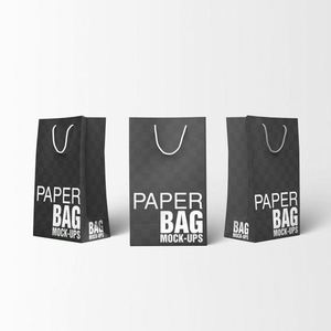 Custom Offset Printing Luxury Shopper Coated Art Paper Bags High Quality Recyclable with Handles for Clothing & Shoes - Product Image 1