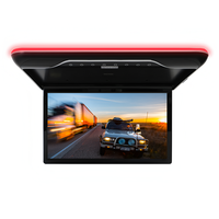 Nuevo Monitor LCD FHD Flip 11,6/12,2/13,3/14/15/17.3/19/22 pulgadas montaje en techo de coche reproductor MP5 estéreo USB conectado TV de techo superior