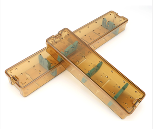 Kotak plastik sterilisasi sterilisasi sterilisasi otomatis untuk kotak <span class=keywords><strong>PPSU</strong></span> plastik instrumen bedah - Product Image 2