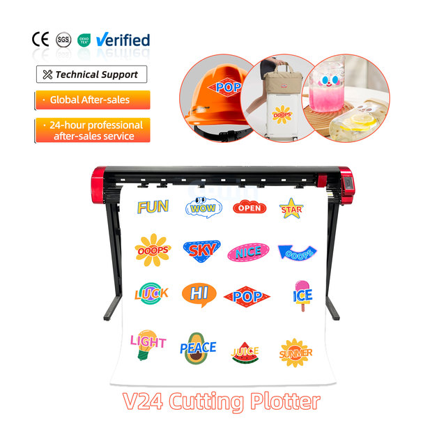 Automatic Digital Vinyl Printer Cutter Machine V24 V48 V60 Stickers New Condition Paper Strip Cut Plotter Cutting Machine