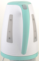 Bouilloire électrique portable de haute qualité chaudière à eau conception simple 1.7L ébullition plus rapide bouilloire électrique en plastique le moins cher