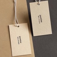 Étiquettes personnalisées pour vêtements fabriquées en Chine, directement de l'usine, pour vêtements pour hommes, femmes et enfants ; étiquettes de prix pour sous-vêtements en papier parfumé