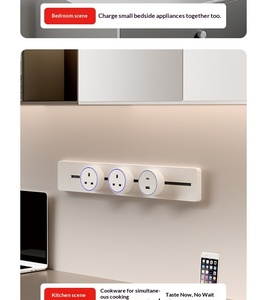 Presa Elettrica Multifunzionale Standard Internazionale Stile Britannico per <span class=keywords><strong>Cucina</strong></span>, Presa a Binario Standard Britannico - Product Image 3