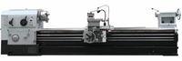 Tour horizontal robuste à banc creux CWQ62100, portée maximale sur le banc 1000 mm, pour le tournage de grands disques, de brides et d'arbres