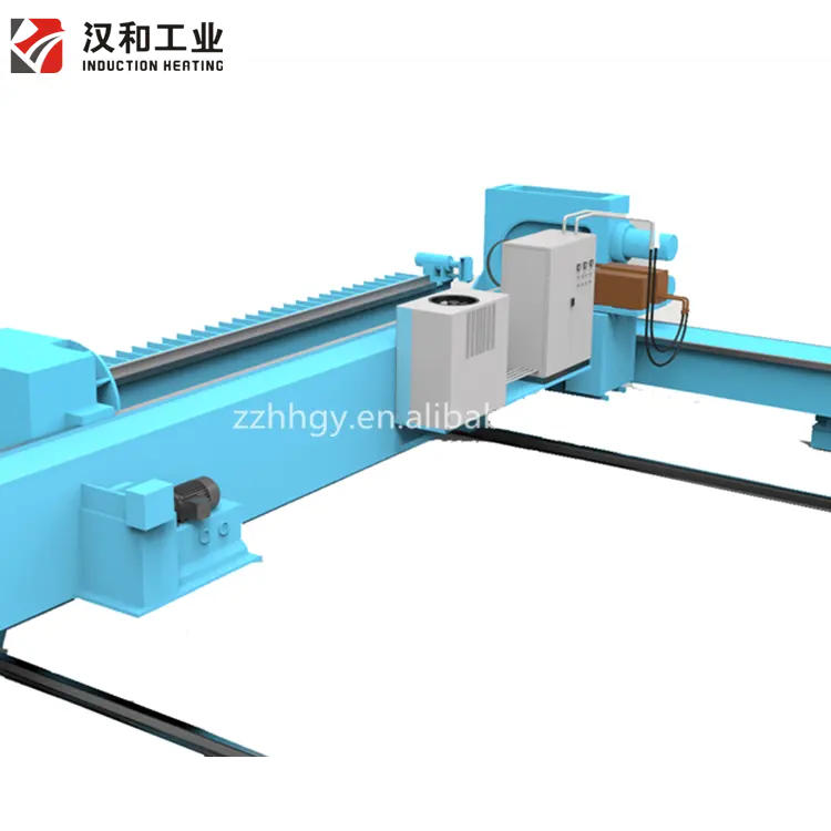 CNC 제어 중주파수 유도 대구경 파이프용 자동 파이프 벤딩 머신