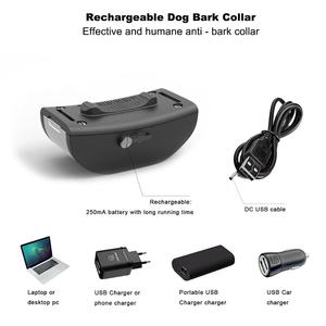 Collar de entrenamiento para mascotas DC680V, resistente al agua, vibrador, Control de ladridos para perros - Product Image 2