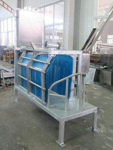 10-50 teste al giorno attrezzature Per <span class=keywords><strong>macello</strong></span> suino Per la lavorazione della <span class=keywords><strong>carne</strong></span> di maiale vivente stordimento scatola Per la macellazione - Product Image 6