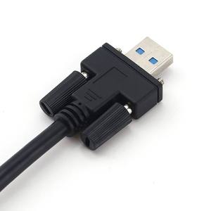 สายเคเบิลกล้องอุตสาหกรรม USB 3.0 a to Type-B พร้อมตัวล็อคแบบสกรู 4-40  สาย USB a to 3.0 B  สาย USB 3.0 a to B - Product Image 2