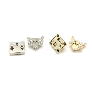 Fermoirs de sac en gros, fermoirs rectangulaires en métal pour sac à main, fermoirs à languette Pégase, loquet pour pochette, matériel de maroquinerie pour réparation - Product Image 5