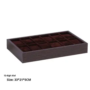 ساعة نانمو مربعة ذهبية مع أكشاك مجوهرات راقية - Product Image 6