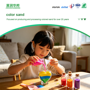 Sabbia Colorata Tinta con Sinterizzazione ad Alta Temperatura che Non Sbiadisce, Sabbia Colorata Popolare su Internet, Sabbia Blu Fine per la Spiaggia - Product Image 1