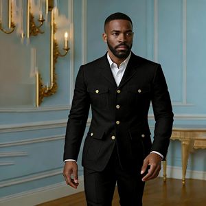 Elegante Completo <span class=keywords><strong>da</strong></span> <span class=keywords><strong>Uomo</strong></span> Kaki per Matrimonio, Lussuoso Abito a Due Pezzi con Giacca Monopetto e Pantaloni, Vestibilità Slim - Product Image 2