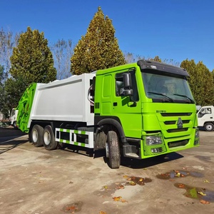 Camion à ordures de compacteur de Howo 6x4 15m3 nouveau camion à ordures du diesel 15m3 avec la boîte de vitesse de moteur de pompe transmission manuelle/automatique - Product Image 5