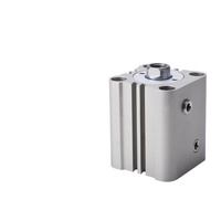 Vérin hydraulique compact fin CHKDB CHDKDB 20/25/32/40/50/63/80-5/10/15/20/25/30M