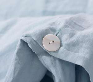 Parure de lit en lin grès, qualité supérieure, linge de lit, drap, vente en gros, 100% - Product Image 3