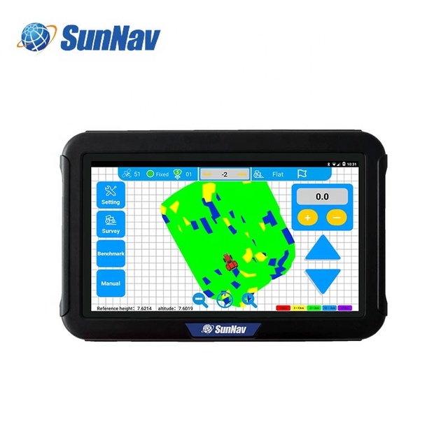 Advanced Water Management SunNav AG2000 Leveler GPS Land Levleing Scraper Agriculture Farm GPS Land Leveling Blade Trimble