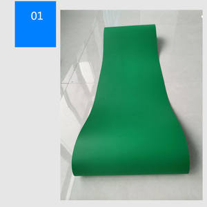 สายพานลำเลียงป้องกันไฟฟ้าสถิตย์ New Jingtian 1.5 มม. สีเขียว Pu 2 ชั้น รับประกัน 1 ปี สำหรับอุตสาหกรรมไฟฟ้า อุตสาหกรรมโซลาร์เซลล์ ผลิตในจีน - Product Image 5