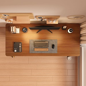 <span class=keywords><strong>Table</strong></span> à manger électrique moderne réglable en hauteur, avec structure en fer, durable, écologique et design convertible pour l'ameublement domestique - Product Image 4