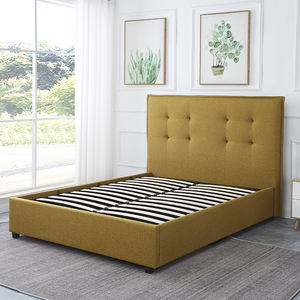 Camas Tapizadas Minimalistas Europeas, Muebles Tapizados Contemporáneos de Última Generación, Cama de Diseño Moderna y Lujosa - Product Image 5