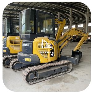 Excavadora Usada Komatsu PC30MR de 3 Toneladas, Mini Excavadora con Cabina y Aire Acondicionado para Construcción, Excavadora de Giro Cero PC35 PC40 PC50 PC56 - Product Image 1