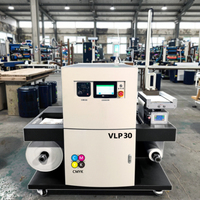 Machine d'impression d'étiquettes numérique à grande vitesse automatique CMYK rouleau à rouleau papier PET PP PE, vente chaude